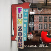 Fun Zone Vintage Mini LED LED Marquee Arrow Sign (12” x 5.25”)